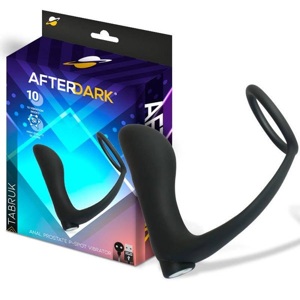 Vibrateur anal et prostatique Afterdark Tabruk pour point P