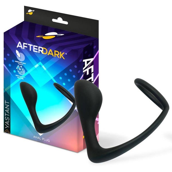 PLUG anal AFTERDARK Yastant avec anneau testiculaire