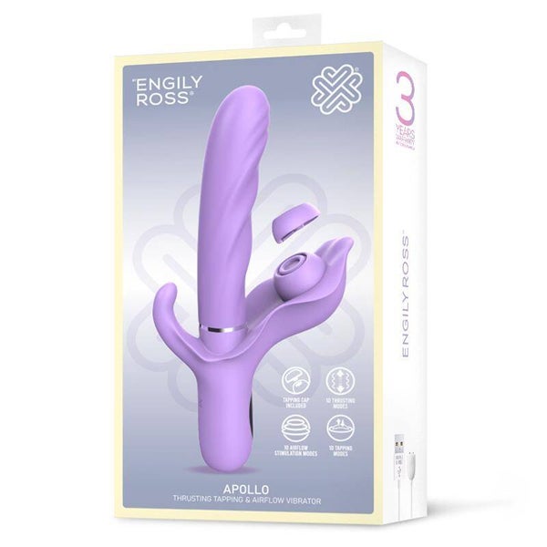 ENGILY ROSS Apollo Vibe avec poussée, tapotement et flux d'air