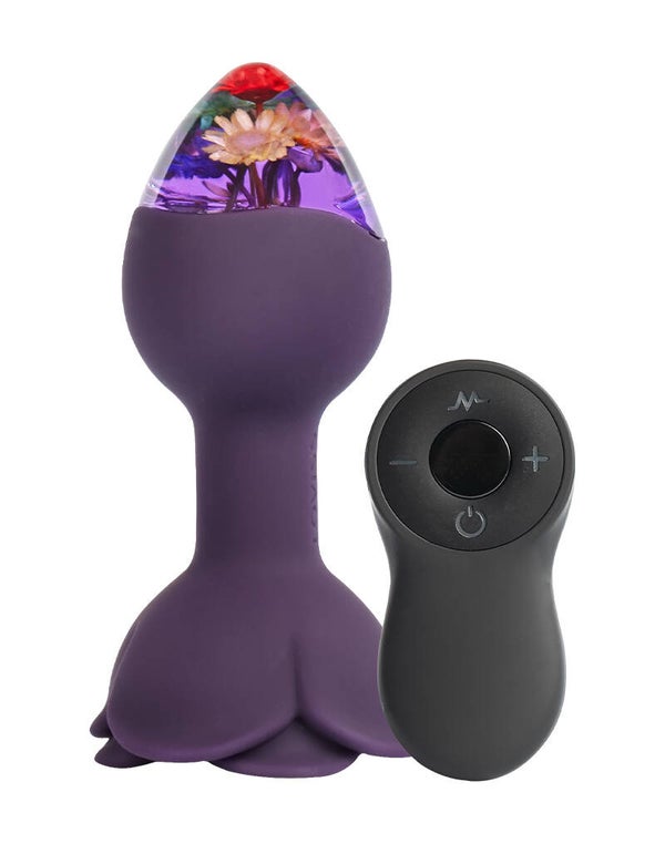 LOVISS - Posy - Plug anal vibrant avec télécommande – Violet