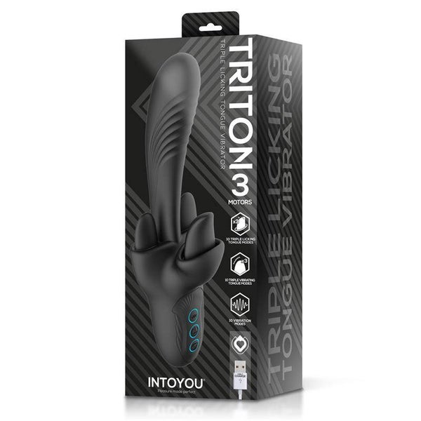Vibrateur à langue triple léchage INTOYOU Triton