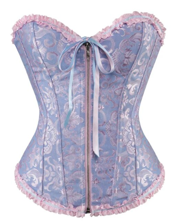 Corset bleu classique
