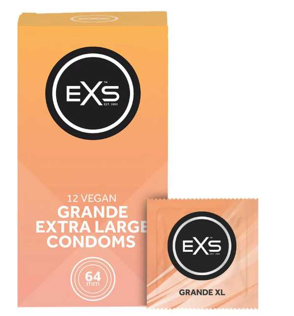 EXS Grande - Extra Large Condoms - 12 pieces