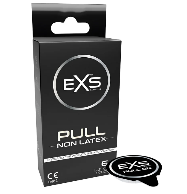 EXS Pull - Préservatifs sans latex - Lot de 6