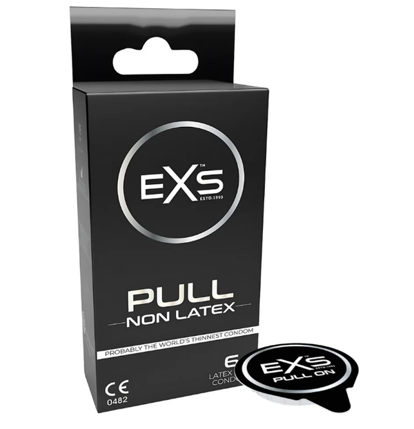 EXS Pull - Préservatifs sans latex - Lot de 6