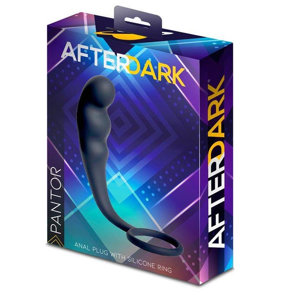 AFTERDARK Plug anal Johan avec anneau en silicone