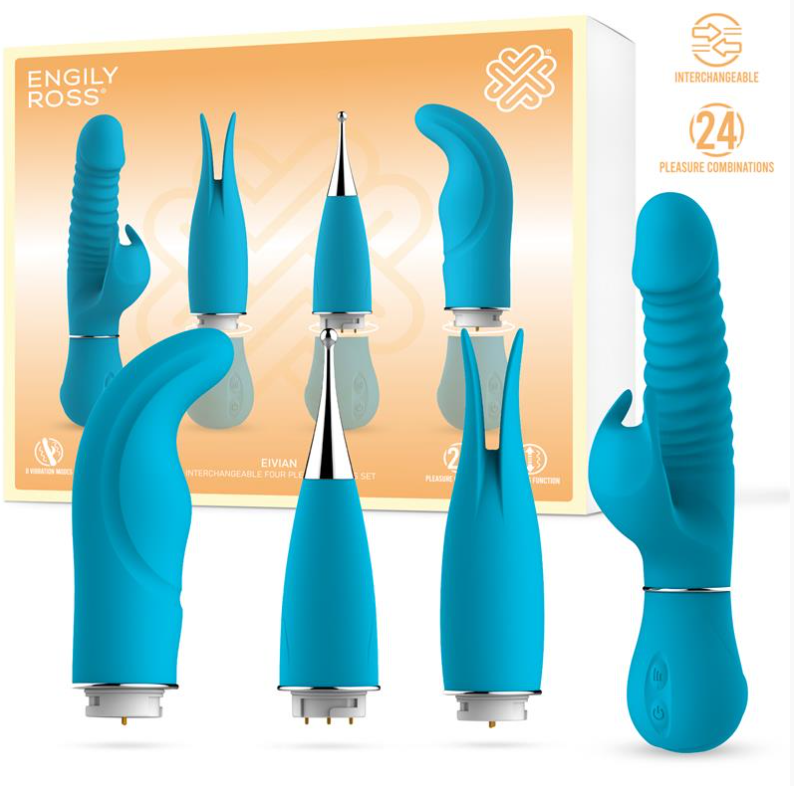 ENGILY ROSS EIVIAN ENSEMBLE 4 PIÈCES INTERCHANGEABLES VIBRATION ET POUSSÉE