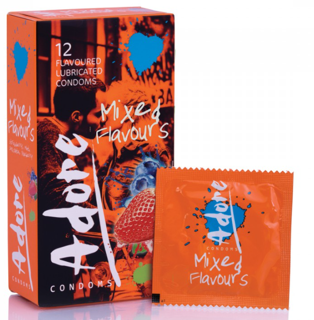 Préservatifs aromatisés variés x 12