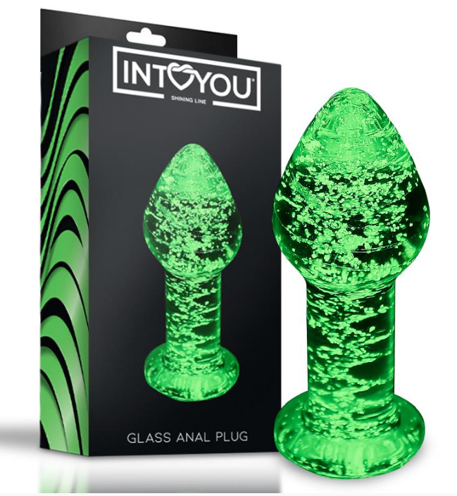 INTOYOU SHINING LINE PLUG ANAL EN CRISTAL PHOSPHORESCENT