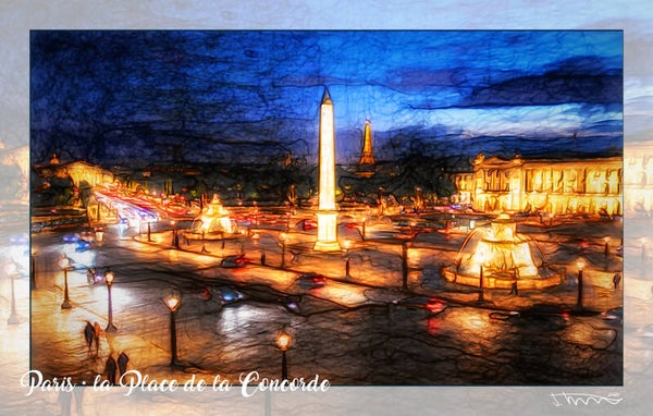 PARIS - LA PLACE DE LA CONCORDE
