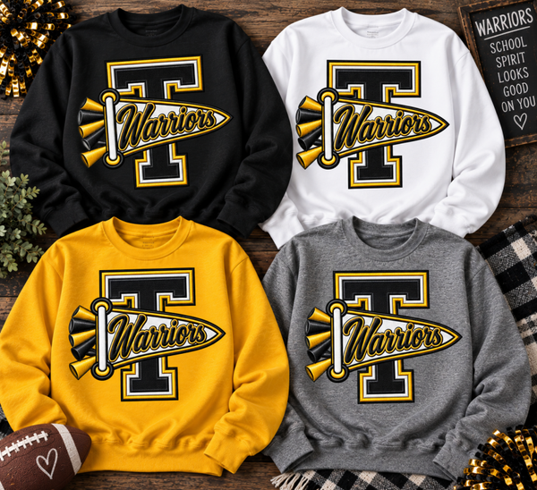 Tuscola Warriors Pennant