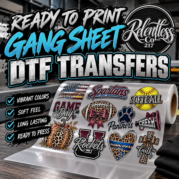 READY-TO-PRINT DTF GANG SHEET TRANSFERS