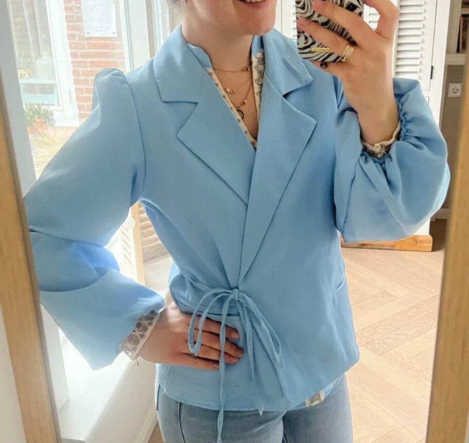 Blazer Lente blauw