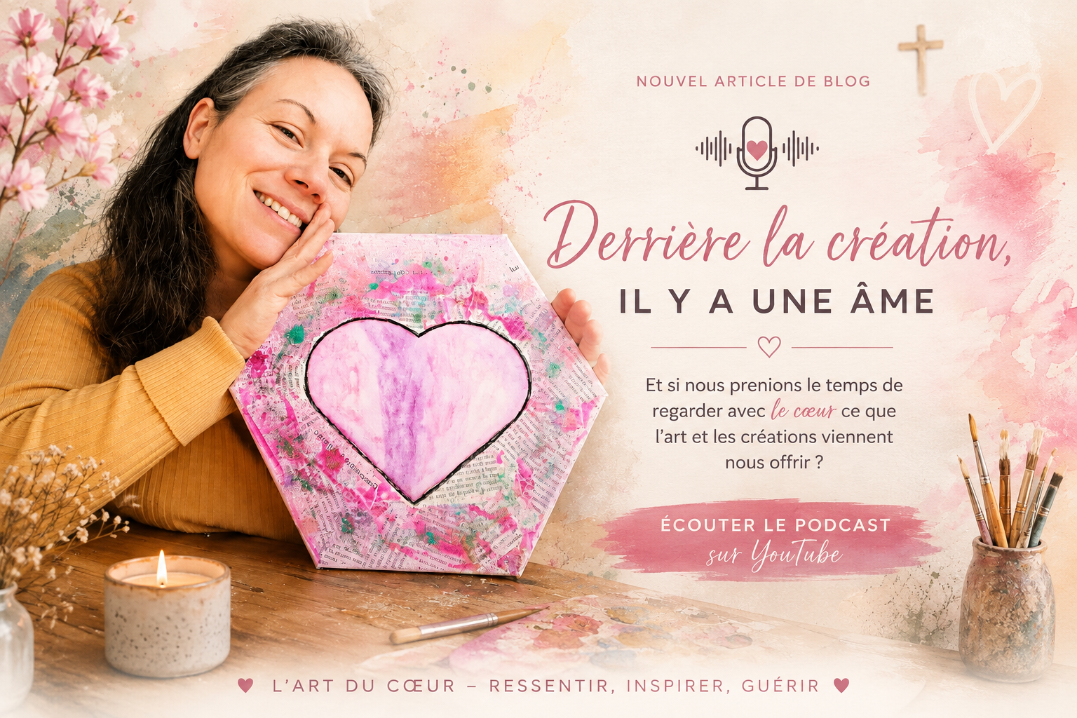 Béatrice Hen, créativité ,être créatif ,développer sa créativité ,oser créer, peinture intuitive ,créativité artistique ,apprendre à dessiner ,peur de ne pas être doué ,libérer sa créativité ,créer sans savoir dessiner, le havre