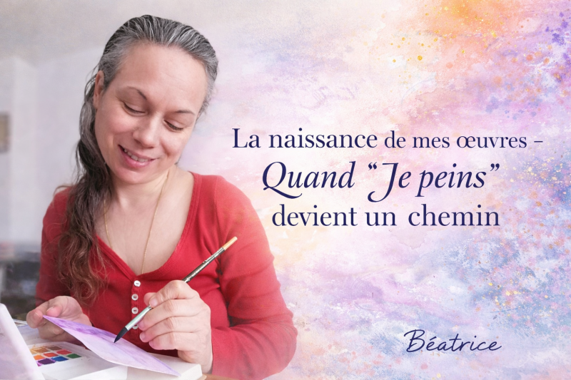 Béatrice Hen, création intuitive,  bienfaits de la créativité , carnet créatif , art journal , expression des émotions , se reconnecter à soi , développement personnel créatif , lâcher-prise créatif, Le Havre
