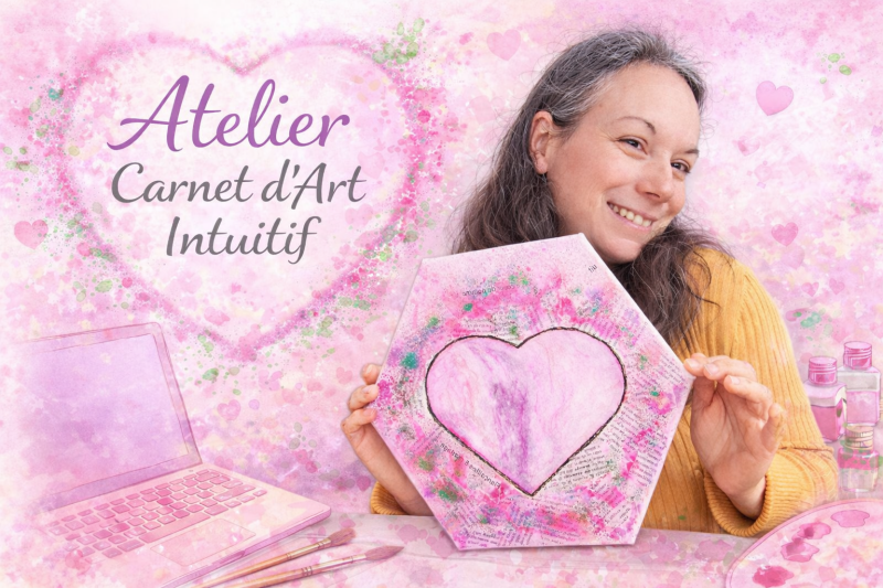 Béatrice Hen, artiste peintre intuitive et sensible – Peintures intuitives personnalisées, art émotionnel, créations sur mesure, atelier en ligne, atelier Le Havre, Art thérapie, Carnet d'Art Intuitif