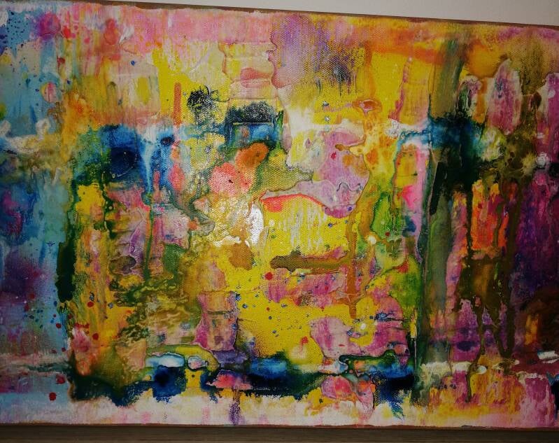 Béatrice hen, art intuitif, peinture énergétique, art abstrait, peintre de l’âme, Le Havre, atelier créatif, art théraphie Le Havre, atelier peinture intuitive, peinture intuitive