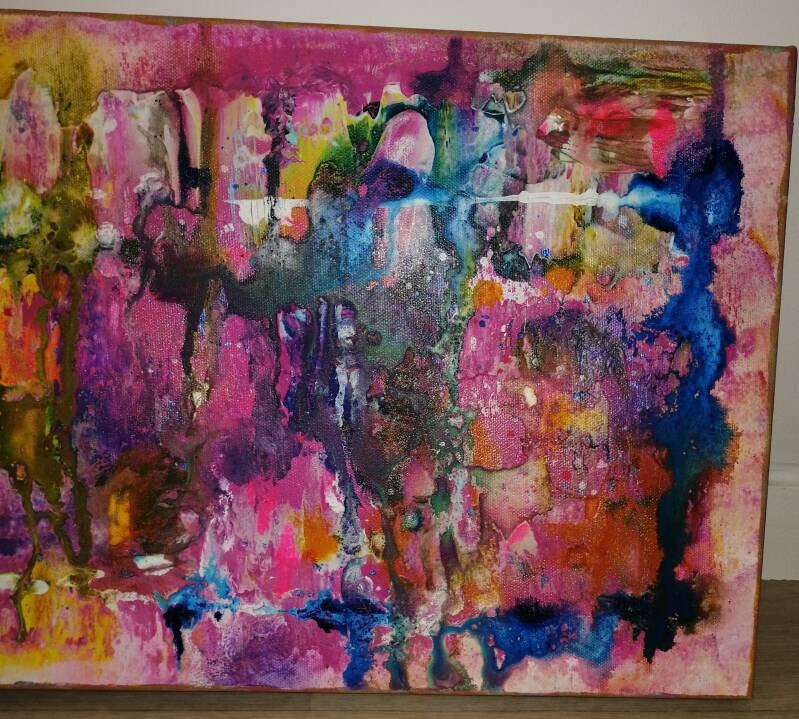 Béatrice hen, art intuitif, peinture énergétique, art abstrait, peintre de l’âme, Le Havre, atelier créatif, art théraphie Le Havre, atelier peinture intuitive, peinture intuitive