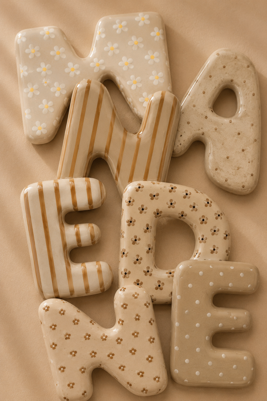 Keramiek letter