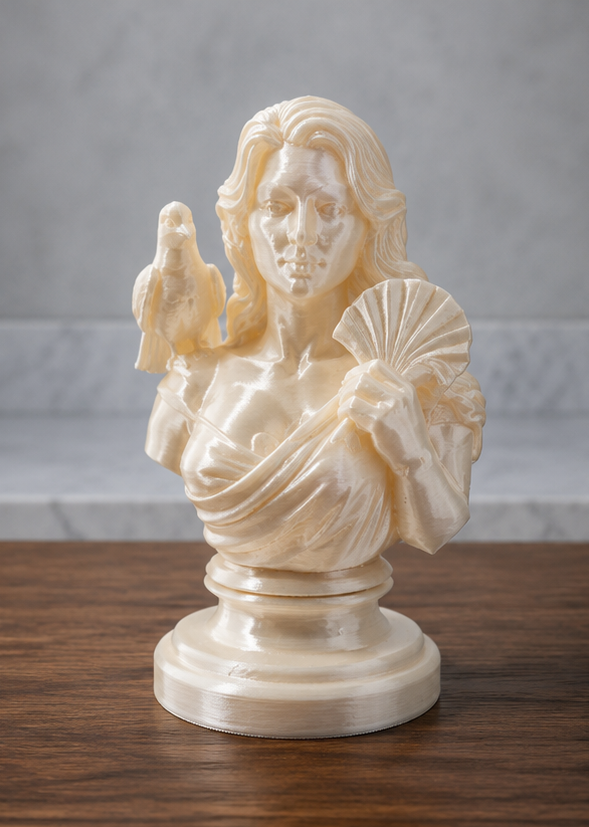 Buste d’Aphrodite – Statue décorative – Mythologie Grecque-Impression 3D – 15 cm