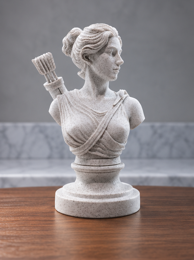 Artémis Buste Décoration Mythologie grecque 15cm Art Collection