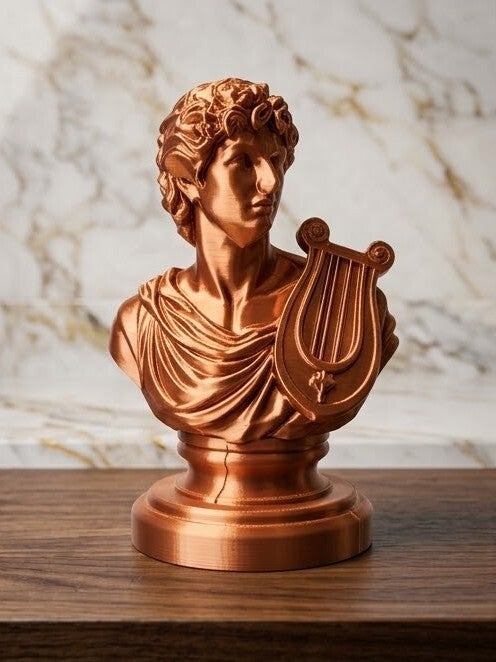 Apollon Buste Décoration Mythologie grecque 15cm Art Collection