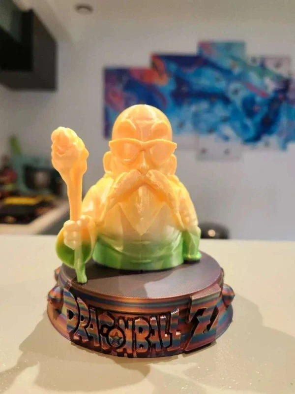 Dragon Ball Z Figurine Tortue Géniale – Buste Déco Fan Art Impression 3D