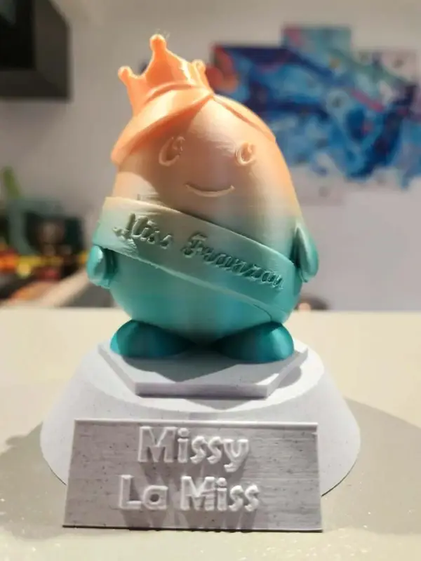 Missy Figurine les Franzou's création original Made in France