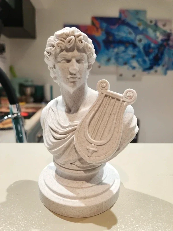 Apollon Buste Décoration Mythologie grecque 15cm Art Collection