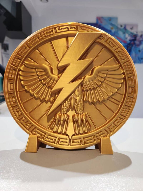 Bouclier Zeus 20cm Mythologie grecque