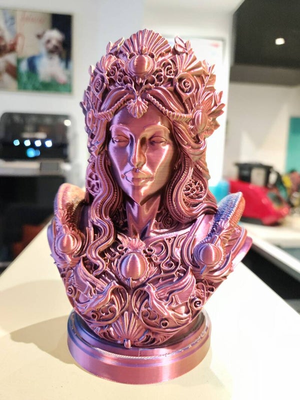 Buste Aphrodite 2.0 Tricolore 16,5cm – Sculpture Mythologie Moderne