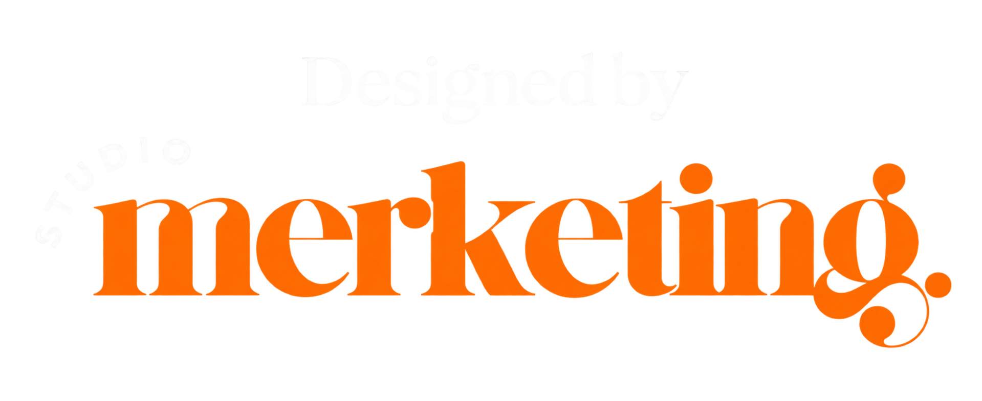 "Designed by studio merketing"