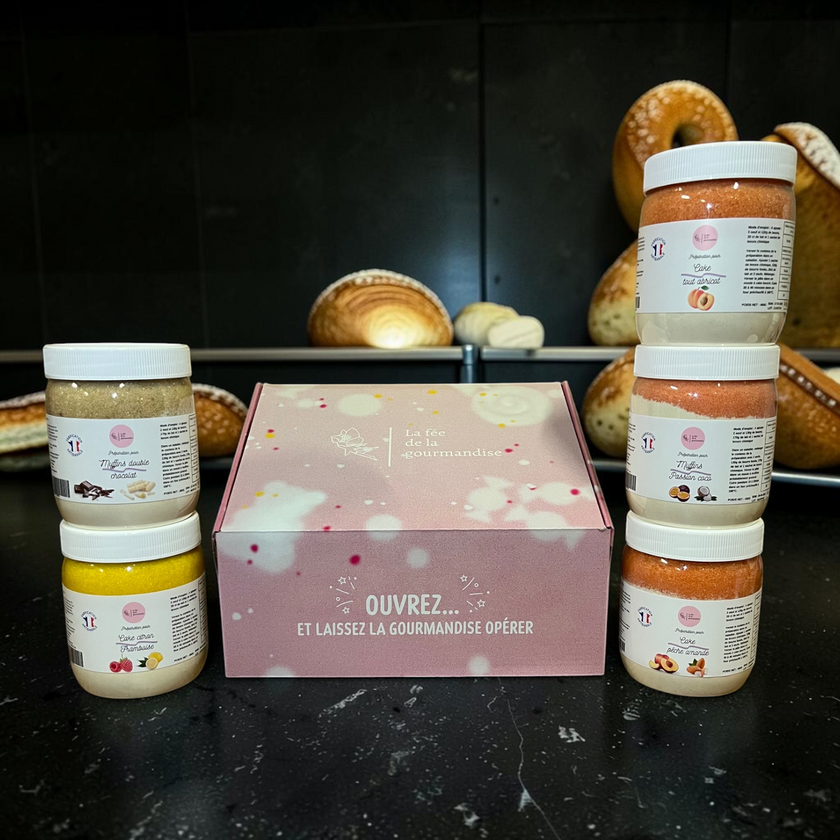 CMSU Coffret Moments Sucrés 5 Préparations