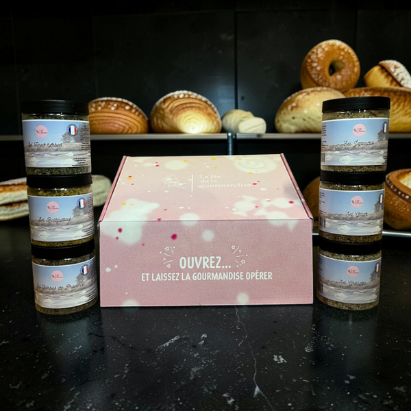 PDSEL - 6 pots de sel de 250g