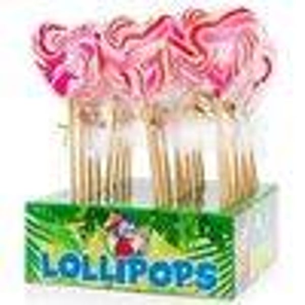 LPS Sucettes Lollipops forme de cœur torsadé
