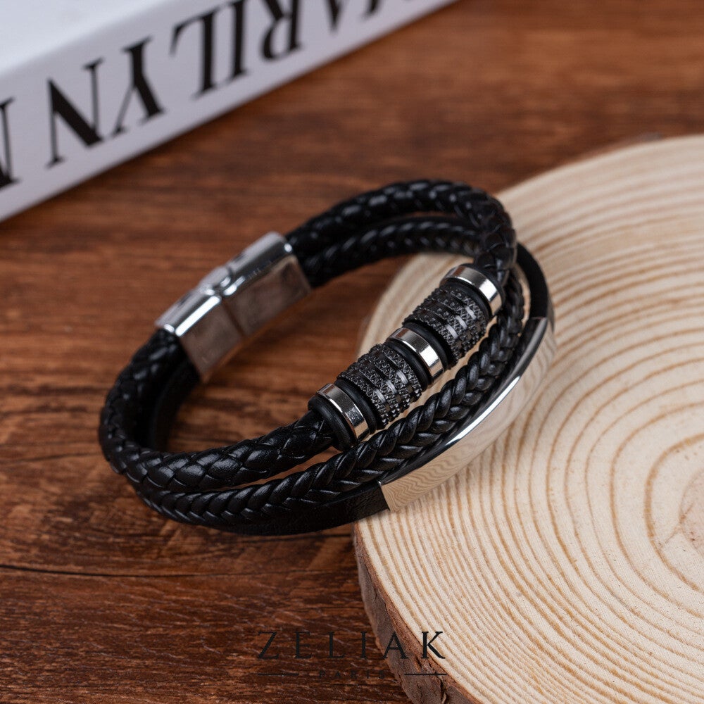 Bracelet Homme Multirang Tressé – ZELIAK PARIS