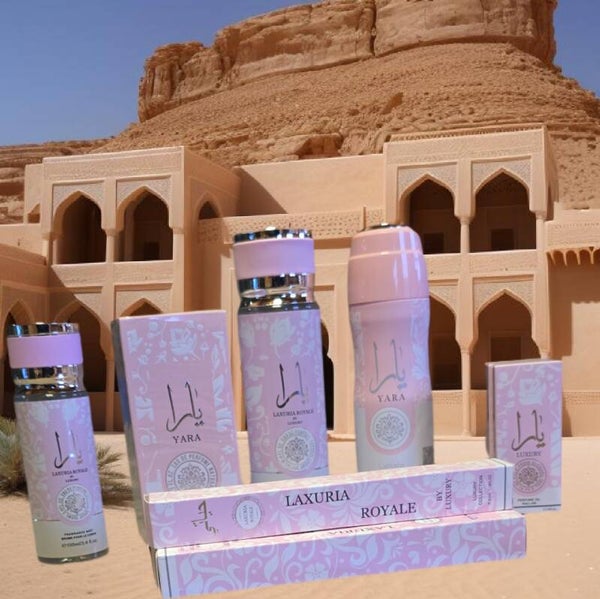 Coffret parfum yara rose