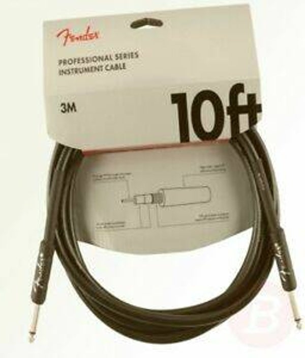 Fender professional series instrument cable 10 ft