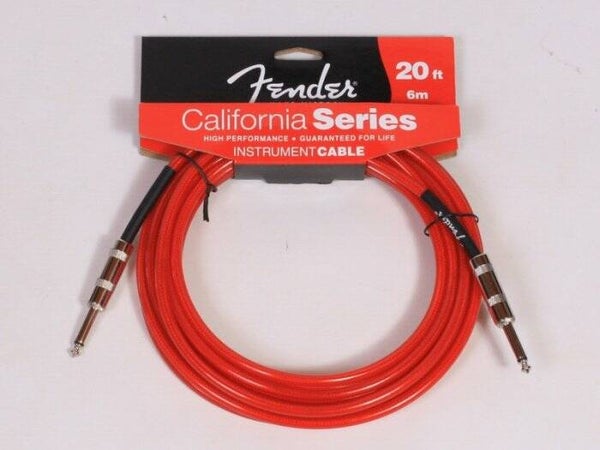 Fender 20ft  6m California series instrument cable