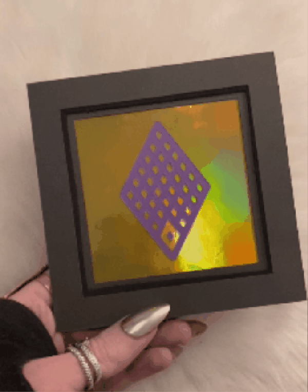 FACET 1(73) ◊ ORIGINAL : Holoprismatic Hand Coded Original