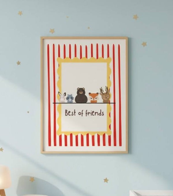 Best Friend Kinderposter