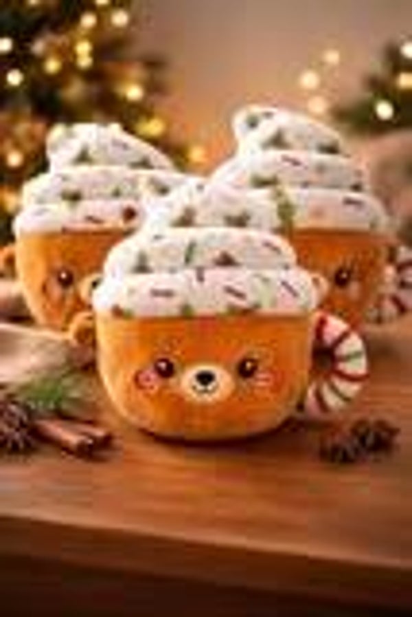 hot chocolate plush toy