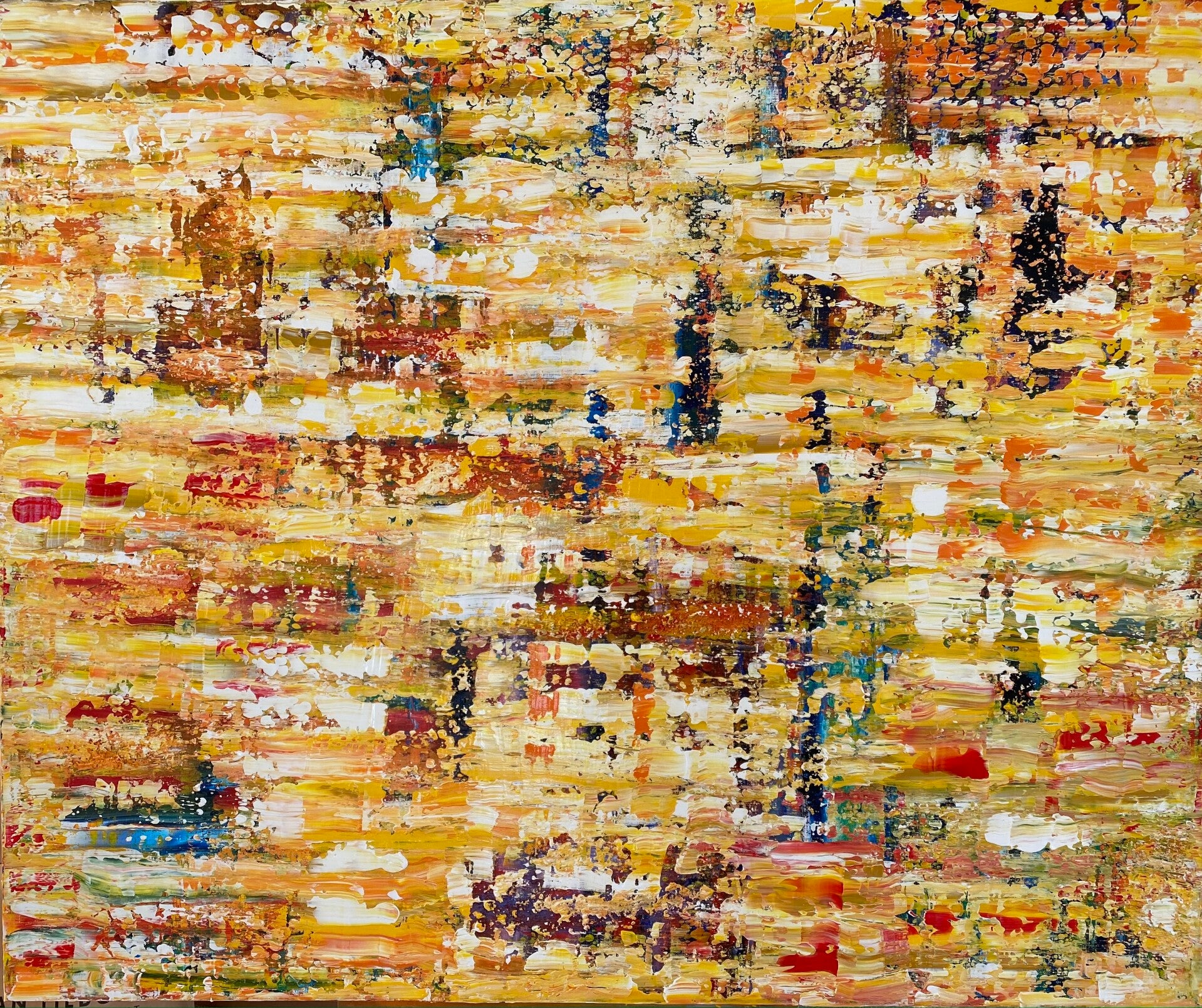 Annemarie Doesburg | Abstract schilderij | Sunshine