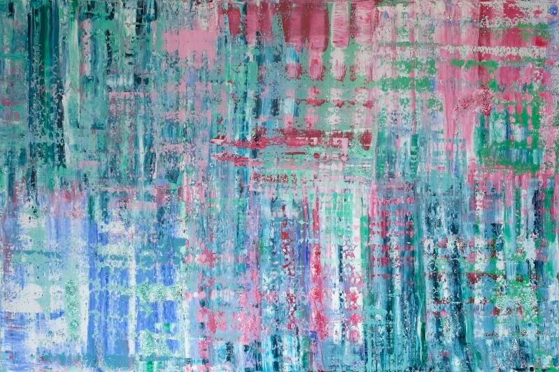 Annemarie Doesburg | Abstract schilderij |  Candy