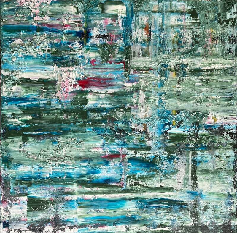 Abstract schilderij | Colorful Forest