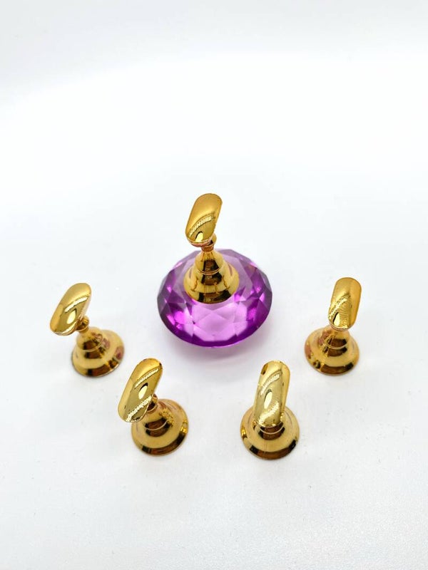 Stand diamant tiphouder paars