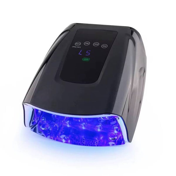 Draadloze UV/Led lamp 86 Watt zwart