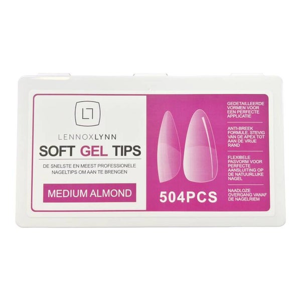 Soft gel tips medium almond