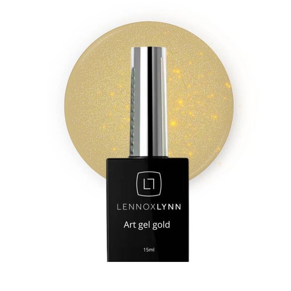 Art gel Gold