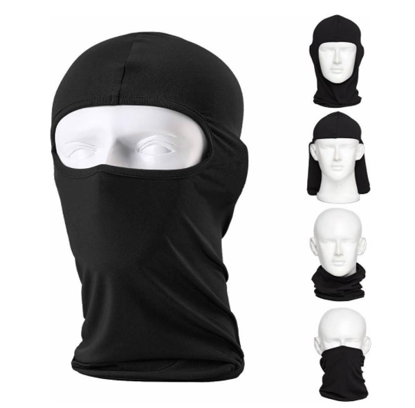 Lifetime Motor Bivakmuts / Balaclava Zwart - 2 stuks - One Size